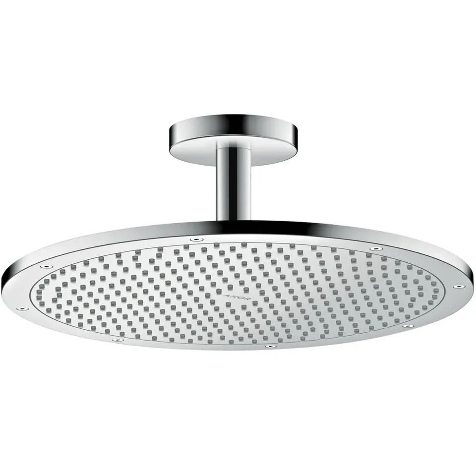 Верхній душ Axor 350 1jet P з тримачем зі стелі, Chrome (26035000)