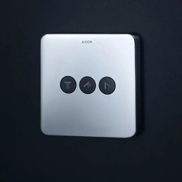 Запірно-перемикаючий вентиль AXOR ShowerSelect Softcube на 3 функції, Chrome (36773000) — фото 3