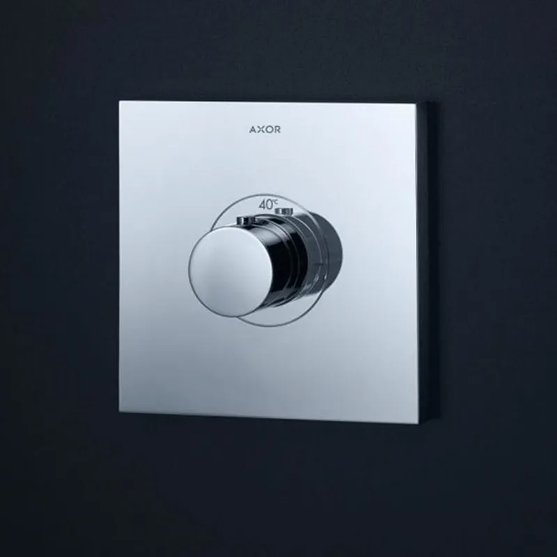 Термостат Axor ShowerSelect Highflow square прихованого монтажу, хром 36718000 — фото 3