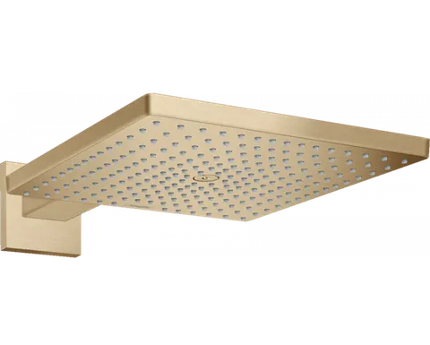 Верхній душ Raindance Select E 300 1jet Air з тримачем 390 мм, Brushed Bronze (26238140)