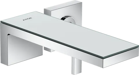 Змішувач Axor MyEdition 221 для умивальника зі стіни, Chrome/Mirror Glass (47060000)