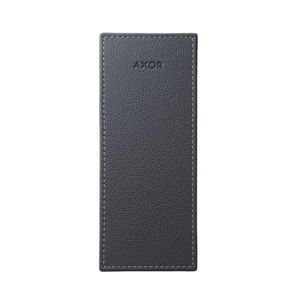 Накладка для змішувача AXOR MyEdition 117 Leather, Grey 47918000