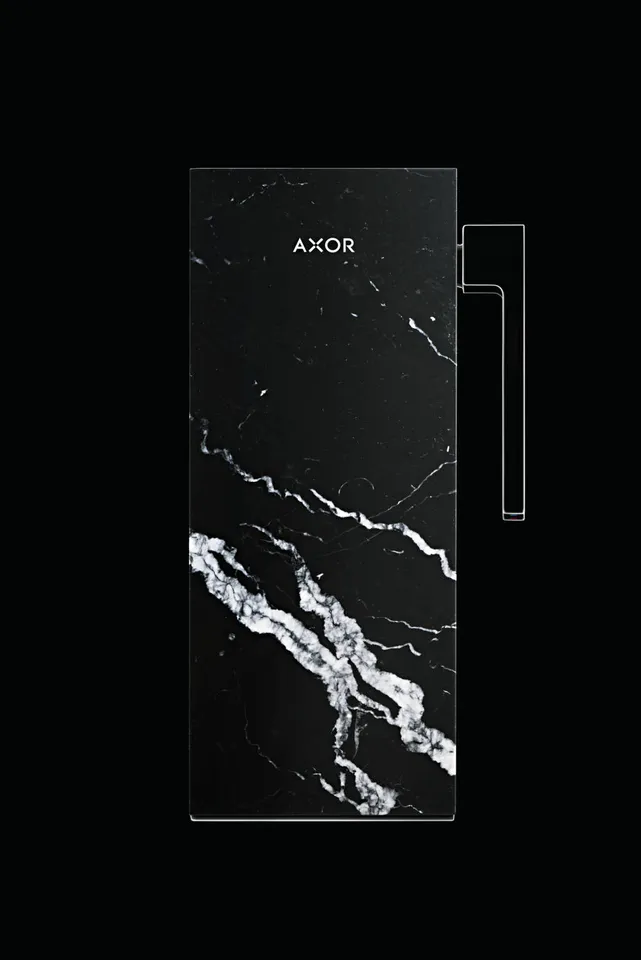 Накладка для змішувача AXOR MyEdition 200 Marble, Nero Marquina 47913000 — фото 2