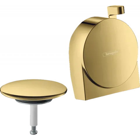 Зовнішня частина Exafill S до сифона на ванну з наповненням, Polished Gold Optic (58117990)