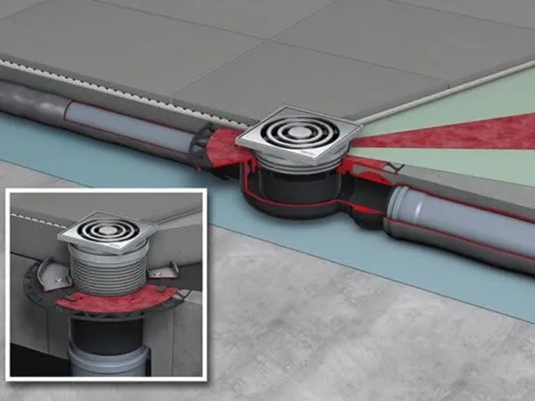 Зливний трап точковий TECEdrainpoint S "S110" низький, горизонтальний (3601100) — фото 3
