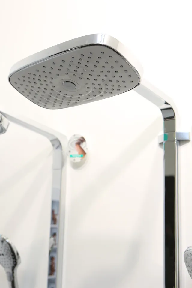 Душова система Raindance Select E 300 2Jet з термостатом ShowerTablet, White/Chrome (27126400) — фото 3