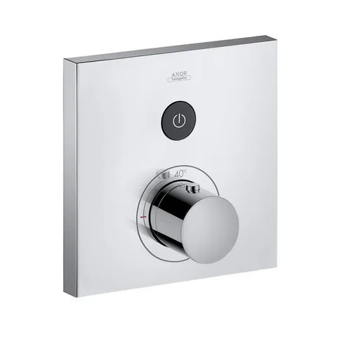 Термостат на 1 споживач Axor ShowerSelect Square прихованого монтажу, Chrome 36714000