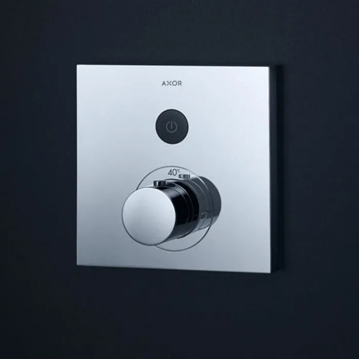 Термостат на 1 споживач Axor ShowerSelect Square прихованого монтажу, Chrome 36714000 — фото 3