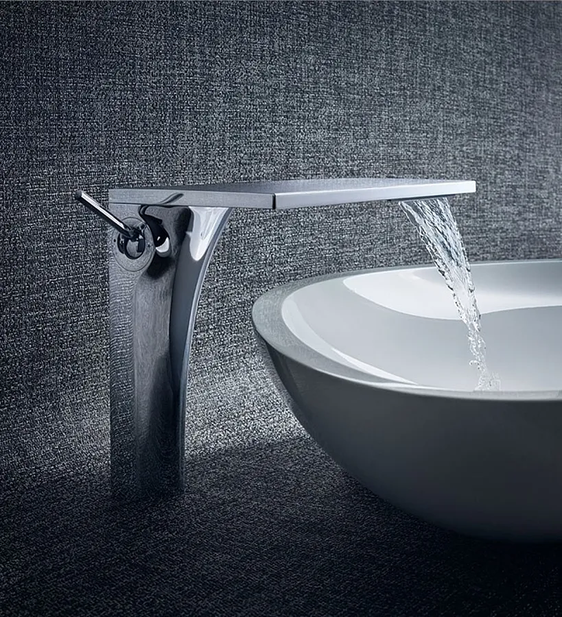 Змішувач Axor Massaud 220 для умивальника, Chrome 18020000 — фото 4