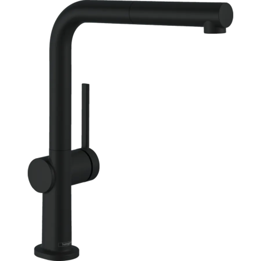Змішувач Talis M54 270 1jet кухонний ECO з витяжним виливом Matt Black (72845670)