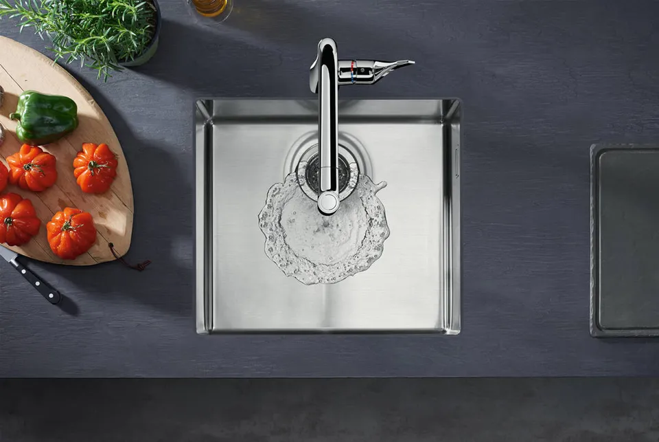 Кухонна мийка S719-U400 під стільницю 450х450 см сталь (43425800) Stainless Steel — фото 2