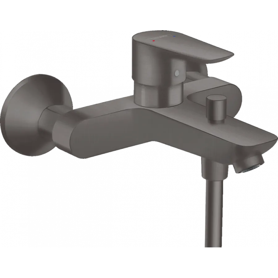 Змішувач Talis E для ванни Brushed Black Chrome (71740340)