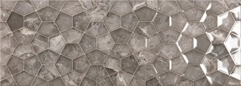 ARIANA GRAPHITE RLV 25x70 декор (плитка настінна)