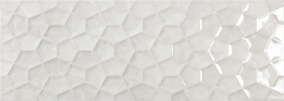 ARIANA WHITE RLV 25x70 декор (плитка настінна)