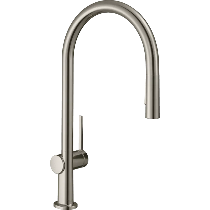 Змішувач Talis 210 2jet кухонний з витяжним виливом Sbox, Stainless Steel (72801800)