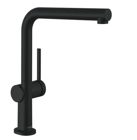 Змішувач Talis 270 1jet кухонний з витяжним виливом Sbox (72809670) Black Matt