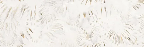 DECORADO PALM R90 WHITE MATT 30X90 декор (плитка настінна)