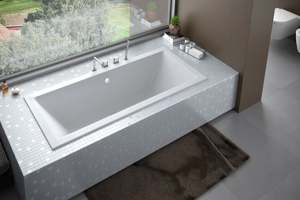 Ванна акрилова QUADRO SLIM 165х75 (соло) без ніг — фото 2