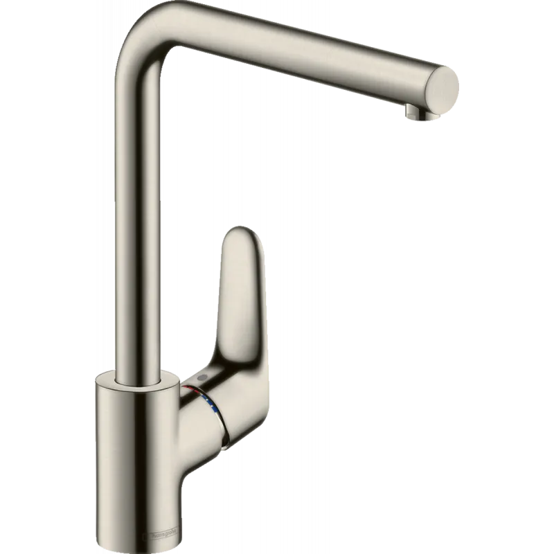 Змішувач Focus 280 для кухні з поворотним виливом, Stainless Steel Finish (31817800)