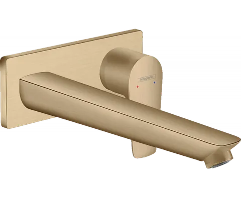 Змішувач Talis E для умивальника зі стіни прихованого монтажу 225 мм, Brushed Bronze (71734140)