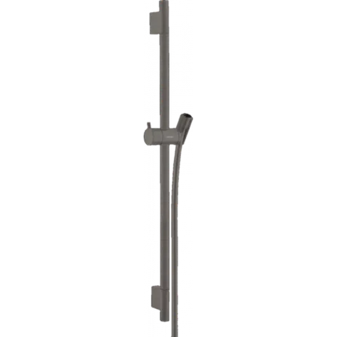 Душова штанга Unica S Pura 65 см зі шлангом 160 см, Brushed Black Chrome (28632340)