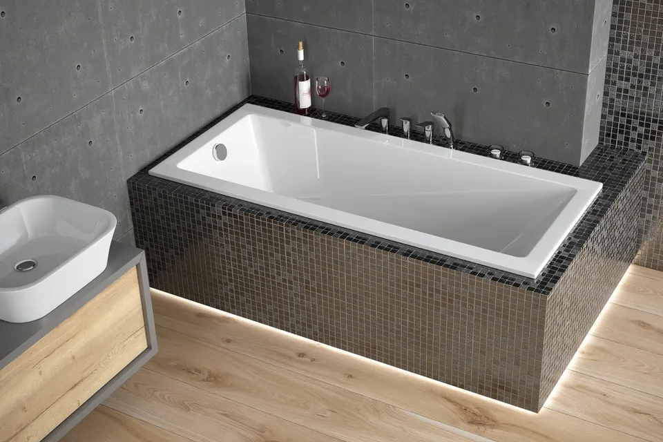 Ванна акрилова MODERN SLIM 170х70 (соло) без ніг — фото 2
