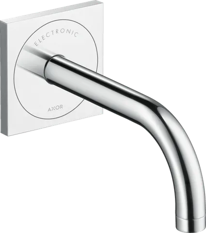 Змішувач AXOR Uno 165 для умивальника зі стіни електронний 230V, Chrome 38119000
