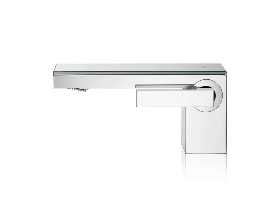Змішувач Axor MyEdition 70 для умивальника Chrome з накладкою Black Glass 47010600 — фото 2