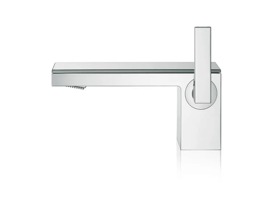 Змішувач Axor MyEdition 70 для умивальника Chrome з накладкою Black Glass 47010600 — фото 3