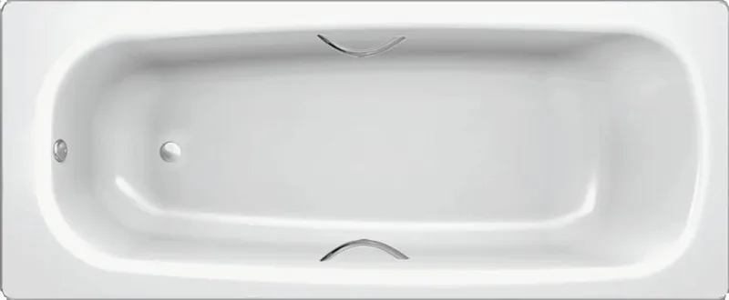 Ванна сталева BLB UNIVERSAL HG (3.6мм) 170х70 з отворами для ручок, БЕЗ РУЧОК