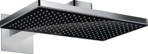 Верхній душ Rainmaker Select 460 1jet з тримачем до стіни, Black/Chrome (24003600)
