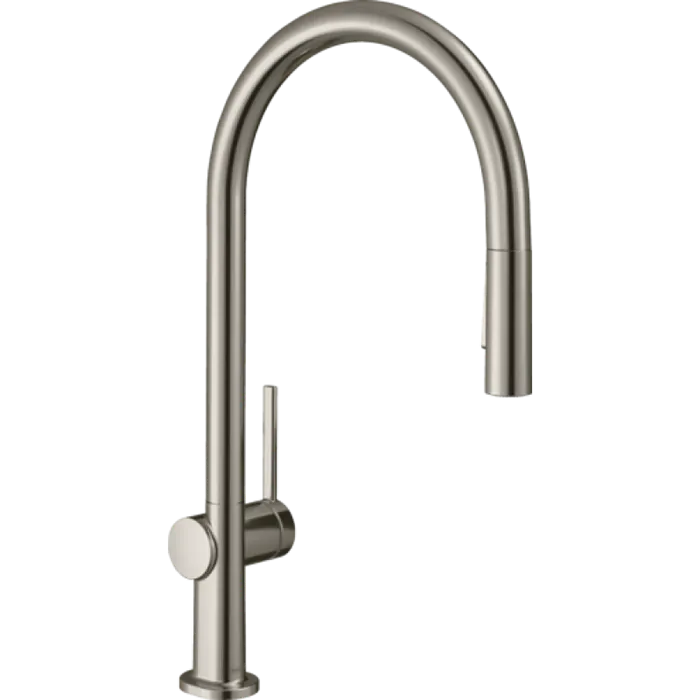 Змішувач Talis M54 210 2jet кухонний з витяжним виливом Stainless Steel (72800800)