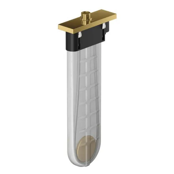 Шланг для лійки SBox Square 1.45 м врізний в борт ванни Polished Gold Optic (28010990)