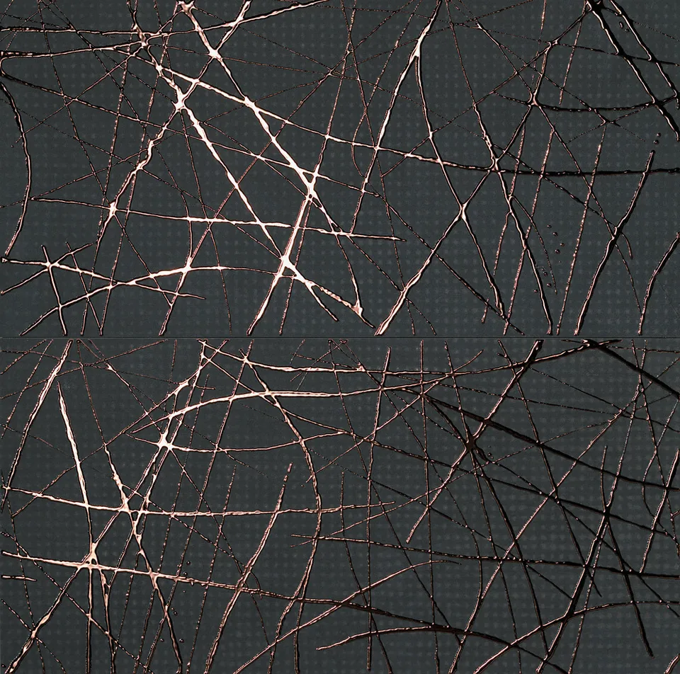ROOY DARK WEB INSERTO MIX2 RT 75x75 декор-панно FOPK (плитка для підлоги і стін)