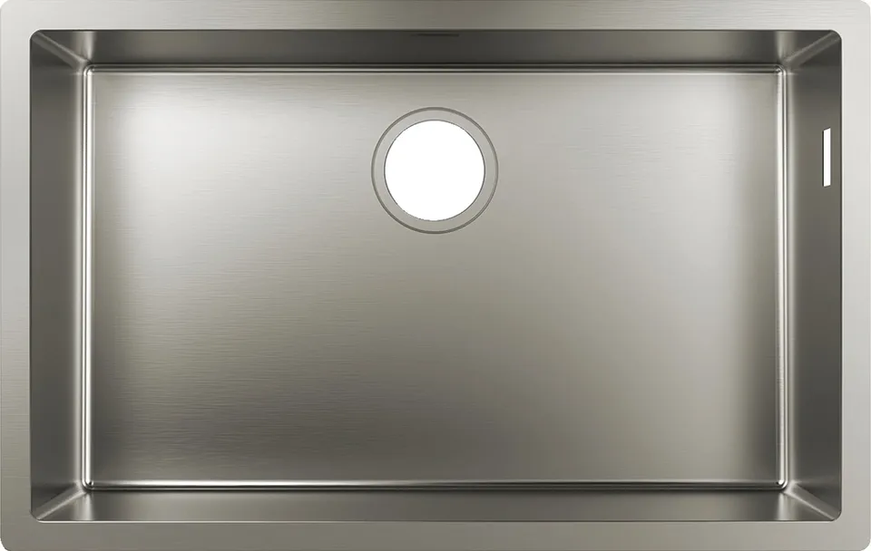 Кухонна мийка S719-U660 під стільницю 710х450 сталь (43428800) Stainless Steel