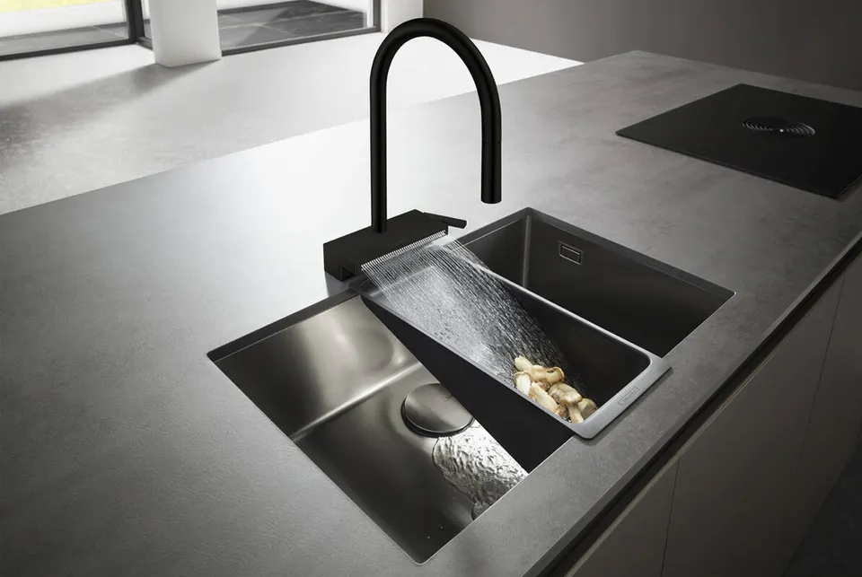 Кухонна мийка S719-U660 під стільницю 710х450 сталь (43428800) Stainless Steel — фото 3