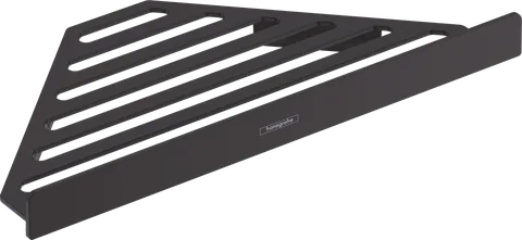 AddStoris Поличка кутова 14.8 х14.8 x 30.5 см, Matt Black (41741670)
