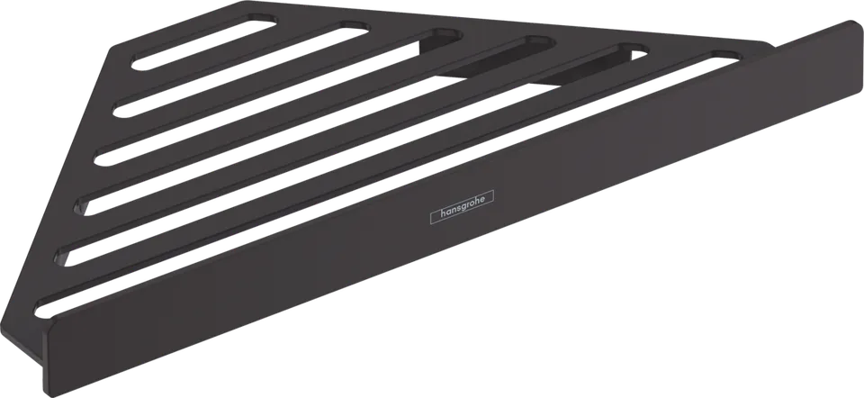 AddStoris Поличка кутова 14.8 х14.8 x 30.5 см, Matt Black (41741670)