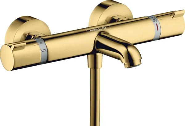 Змішувач з термостатом для ванни Ecostat Comfort, Polished Gold Optic (13114990)