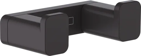 AddStoris Гачок подвійний 3.6 х1.6 x 6.6 см, Matt Black (41755670)