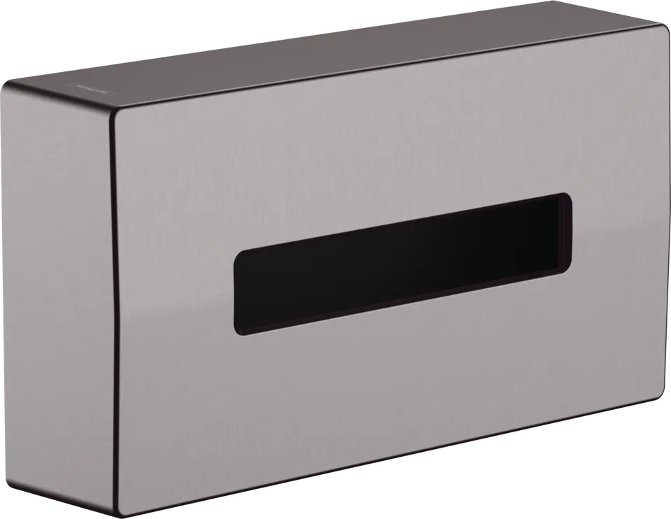 AddStoris Диспенсер для серветок 6,2 х14,5 x25,5 см, Brushed Black Chrome (41774340)