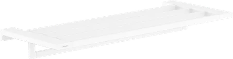AddStoris Поличка для рушників із тримачем 63.0/64.8 x 24.8 см, Matt White (41751700)