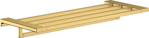 AddStoris Поличка для рушників із тримачем 63.0/64.8 x 24.8 см, Polished Gold Optic (41751990)