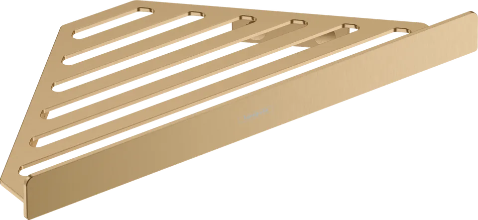AddStoris Поличка кутова 14.8 х14.8 x 30.5 см, Brushed Bronze (41741140)