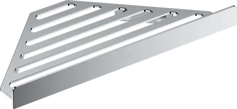 AddStoris Поличка кутова 14.8 х14.8 x 30.5 см, Chrome (41741000)