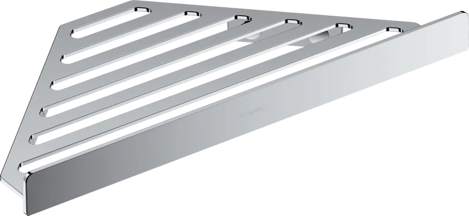 AddStoris Поличка кутова 14.8 х14.8 x 30.5 см, Chrome (41741000)