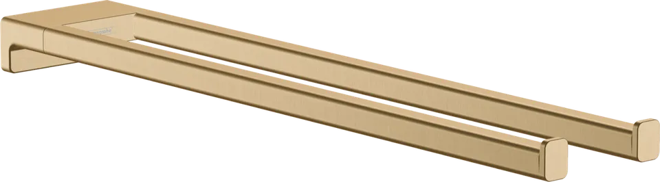 AddStoris Рушникотримач 44.5 см подвійний нерухомий, Brushed Bronze (41770140)