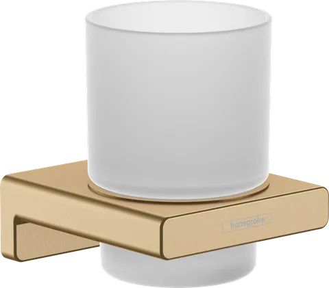 AddStoris Стакан підвісний Brushed Bronze/скло (41749140)