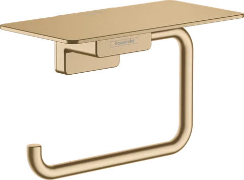 AddStoris Тримач паперу з полицею, Brushed Bronze (41772140)