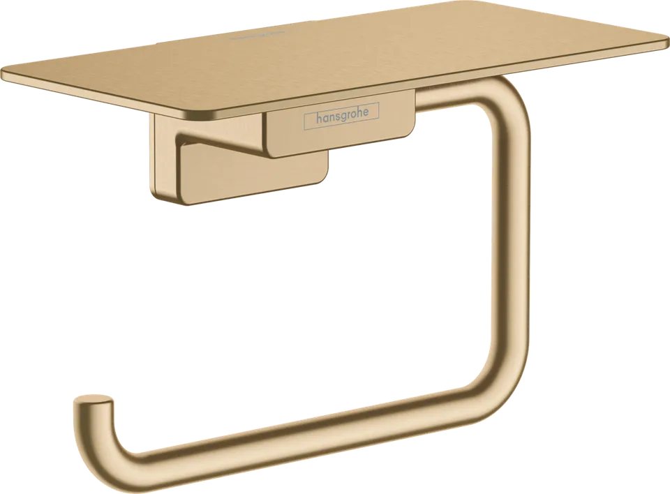 AddStoris Тримач паперу з полицею, Brushed Bronze (41772140)
